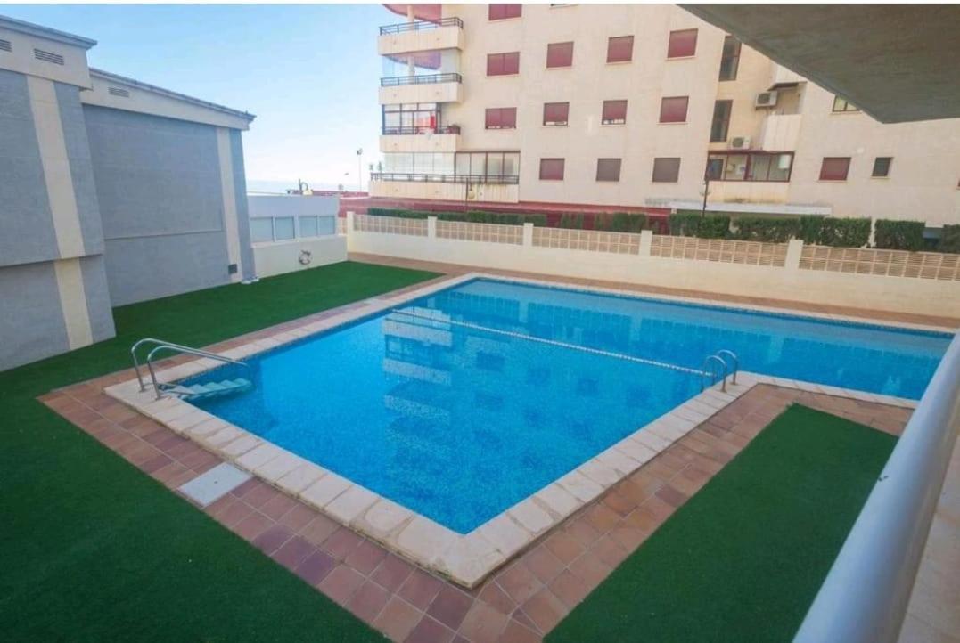 Apartamento Aquarium Park, 1ª Linea De Playa, Para 4 Personas Calpe Buitenkant foto